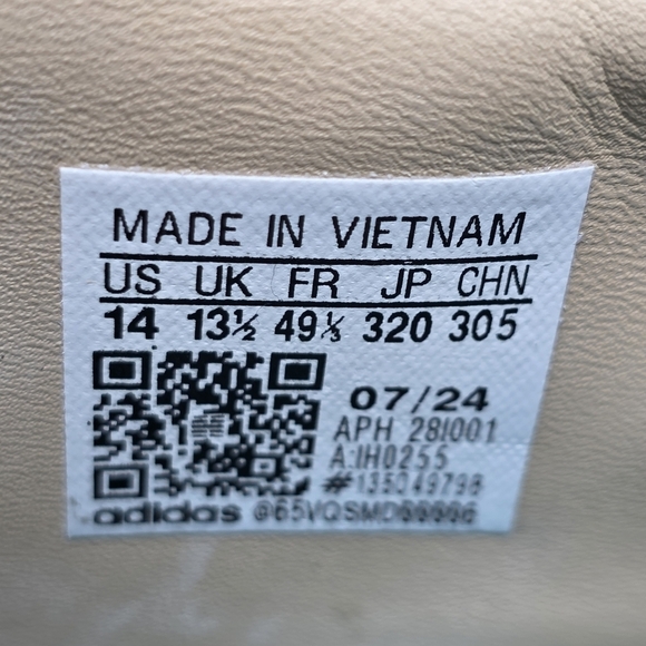 Adidas Originals Rivalry Lux Low OG Mens Size 14 Sneakers IH0255 Maple Beige New - Picture 4 of 13